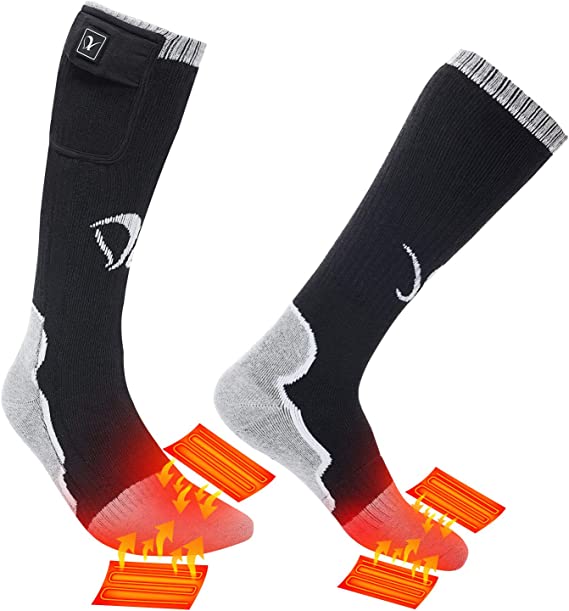 Day Wolf Heated Socks